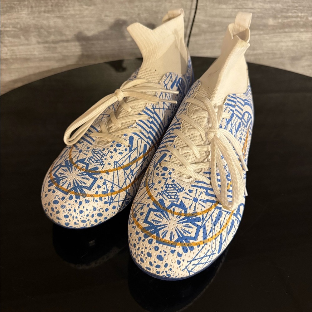 Soccer Cleats with Slip-On Style and Unique Design
